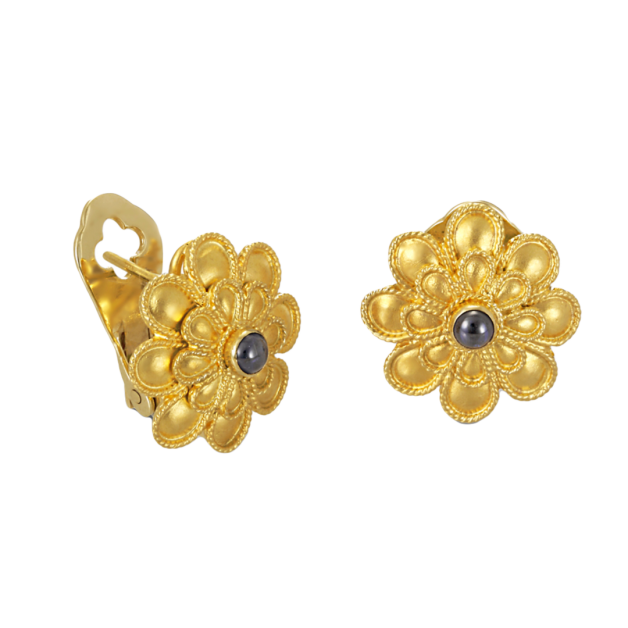 Byzantine margarita earring